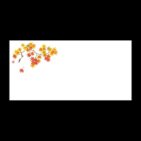 箸置きマット#4318 もみじ 100枚 Y013112