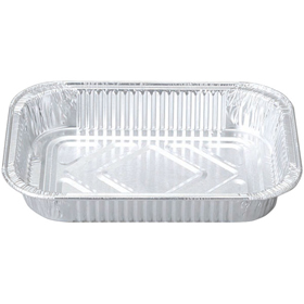 PBホイルコンテナ 本体 A6177S 17cm 角深型フルカール 125枚 Y013970