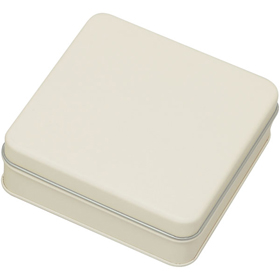 スクエア缶 バニラ 1個 Y016158