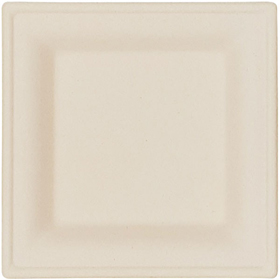 ムギ&タケスクエアプレート 16CM【エ】 50枚 Y019104