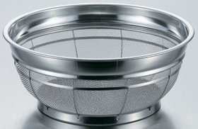 F型ザル 弁慶18-8 22.5cmφ245×117mm 1443