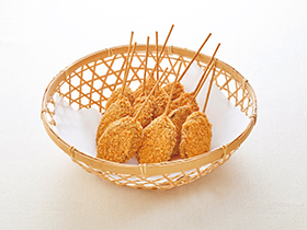 串揚職人 なす肉みそ串フライ 900g (30本入) 17466★終売