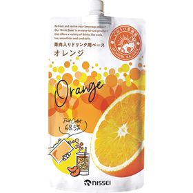 果肉入りドリンク用ベース オレンジ 500g 609348★終売