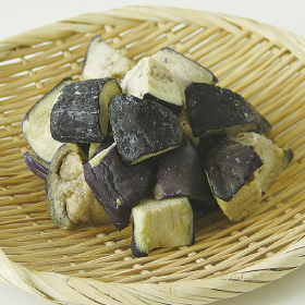 揚げ茄子 乱切り 1.5kg(100-150個入) 23312