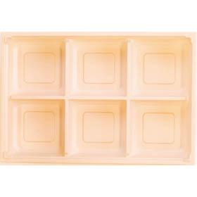 ワン折重 90×60 底のみ 90×60J-6 IV 270×181×50mm 1袋(25枚入) Y014883