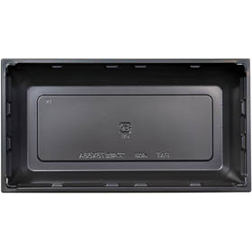 ワン折重 73×38 底のみ 73×38A 黒 217×116×50(43)mm 1袋(50枚入) Y016568