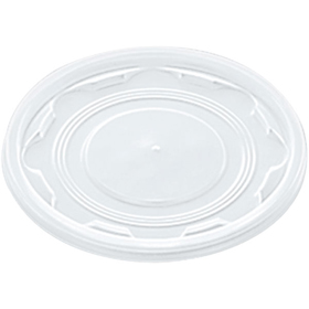 CFカップ 蓋のみ(PP) 115 平蓋のみ 針穴 φ118×7mm 1袋(50枚入) Y003348