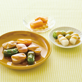 やさしいおかずセット昼・夜のムース食 牛肉のオイスター炒めA 1食160g X027413
