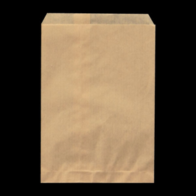 8946 無地規格紙袋 (茶筋) 4号 (140X195+15mm) 100袋