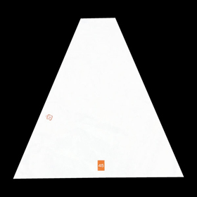 1213 サンドウィッチ袋 新#41 無地 (205(45)X195mm) 200袋