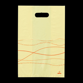 8922 丸抜手提袋(クリーク柄) 中 100枚 Y001144