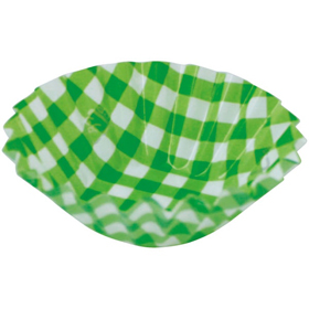 フードケース 格子 緑 4F (500枚入) 1本 Y004055