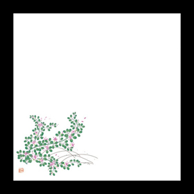 耐油天紙 5寸 萩(9～10月) 100枚入 1冊 Y004416