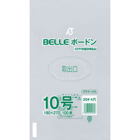 20# BELLEボードン10号 4穴 100枚 Y007670