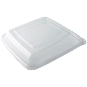 CS-1000フタ PET製 バガスモールド用300【エ】 50枚 Y018480