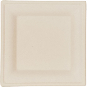 ムギ&タケスクエアプレート 20CM【エ】 50枚 Y019105