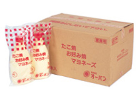 オーバン)たこ焼・お好み焼マヨネーズ 1kg×12★ケース