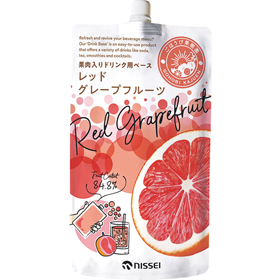 果肉入りドリンク用ベース レッドグレープフルーツ 500g 609349★終売
