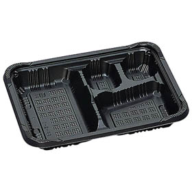 憩い(RP) 本体のみ RP-2-1H 黒 E 228×170×34mm 1袋(50枚入) Y016300