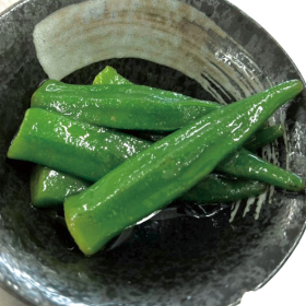 YMティッチャイ!オクラの浅漬け 500g(約50本入) X027284★特売637円→561円