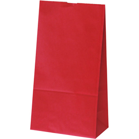 ハイバック角底袋 H6 ルージュ (150X90X280mm) 100袋