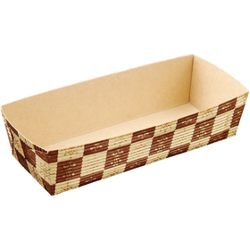 CT503 ベーキングトレー 大 茶ブロック (175X65X45mm) 50袋