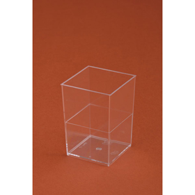 デザートカップ 本体 IK キューブR PS (56X56X80mm) 10袋