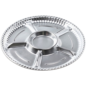 ティアラプラッター丸40 本体 銀 10枚 Y002014