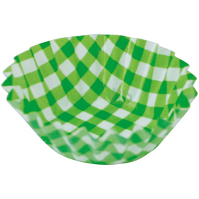 フードケース 格子 緑 5F (500枚入) 1本 Y004056