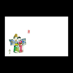 テーブルマット尺3#210 立雛 100枚 Y004572