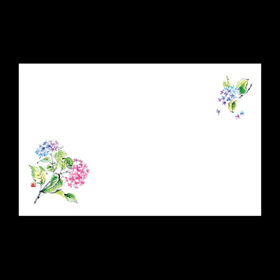 テーブルマット尺5#1220 あじさい 100枚 Y004584