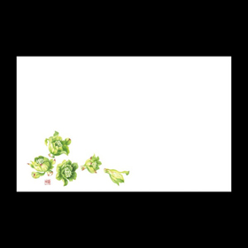 テーブルマット尺3#459 ふきのとう 100枚 Y004788