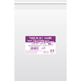 ピュアパック T22.5-31(A4用)(旧T-A4) 100枚 Y007323