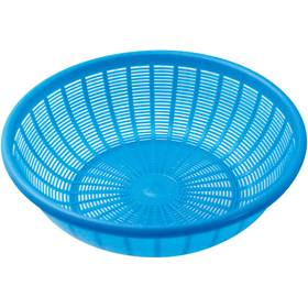 E-188 ザル 中 ブルー 50個 Y008047