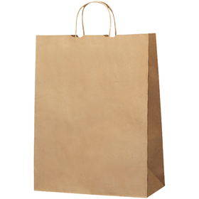 手提袋 HA-34 無地(未晒) 347101 50枚 Y008277