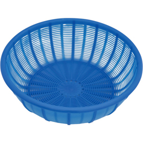 E-189 ザル 小 ブルー 50個 Y012066