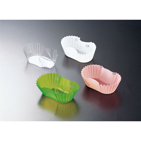 フードケースPET 透明プラマーク無 小判8F 1本 Y014810