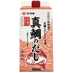 N八方だし 真鯛のだし紙パック 1000ml X027949