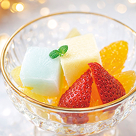 葛あいす(キューブ型)瀬戸内レモン 1kg X028041 販売期間5月-8月