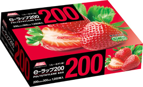 e-ラップ200 厚0.07mm 200×300mm 1200枚入 600326