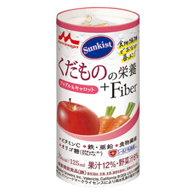 くだものの栄養+Fiber アップル&キャロット 125ml 19309