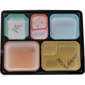 味彩ごぜんボックス 中仕切のみ TS-BOX110 中仕切 柄付 314×251×39mm 1袋(25枚入) Y001240