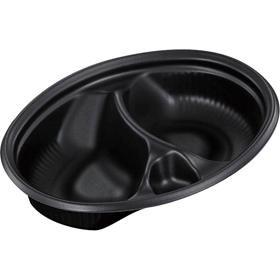 SDビストロ 本体のみ M24-18 仕切 BK 240×180×50mm 1袋(50枚入) Y002312
