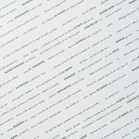 マットOPシート スペシャリテ グリーン【PB】 (150X150mm) 500袋