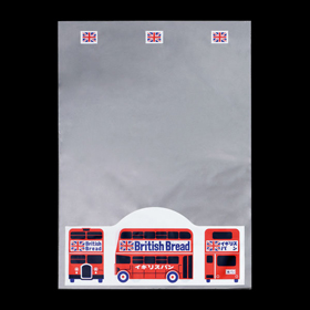 4070 レトロ調菓子パン袋 イギリスバス 100枚 Y001220