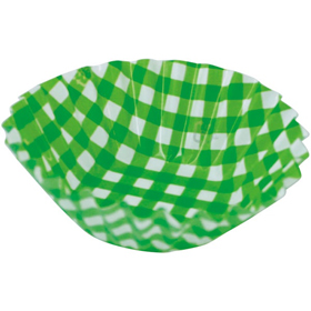 フードケース 格子 緑 6F (500枚入) 1本 Y004057