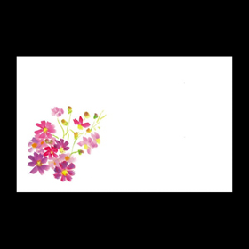 テーブルマット尺3#211 コスモス 100枚 Y004573