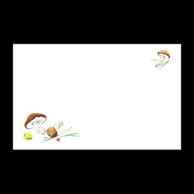 テーブルマット尺3#9222 松茸 100枚 Y004789