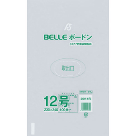 20# BELLEボードン12号 4穴 100枚 Y007672