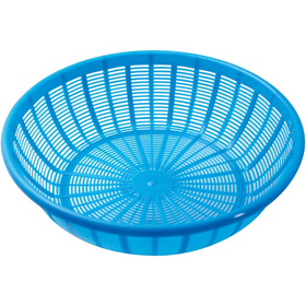 E-187 ザル 大 ブルー 50個 Y008048